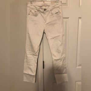 Rag & Bone white jeans-size 28
